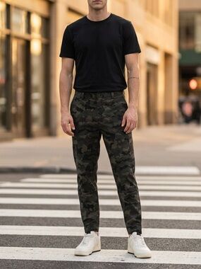 Zanerobe Jumpa Cargo Pants Dark Camo Relaxed Fit